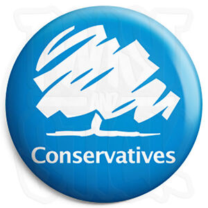 Conservative Logo - 25mm Button Badge - General Election Political ...