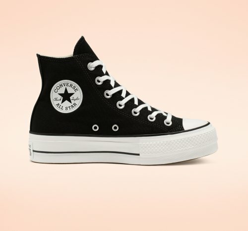 converse platforms black