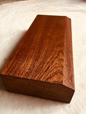Solid Mahogany Timber Hardwood Bespoke Off-cut Plinth Block Wood Craft Hobby DIY