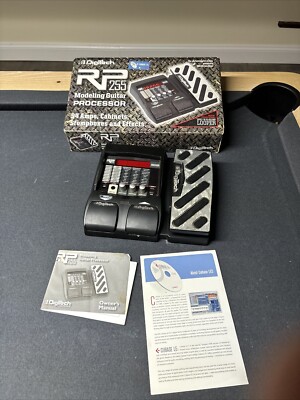 Digitech RP255V Modeling Guitar Processor Multi Effects Pedal Only Not Tested