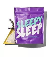 PERFECTLY POSH RETIRED Sleepy Sleep Lavender Essential Oil Bath Salts 10oz
