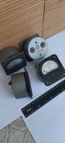 Soviet Vintage Ammeter(panel metr 0-150A),4 pieces.USSR.ORIGINAL (1969year) - Picture 12 of 12