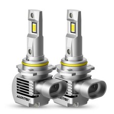 AUXITO Upgraded 9005 HB3 LED Headlight Bulbs 6000K White for Low Beam High Beam