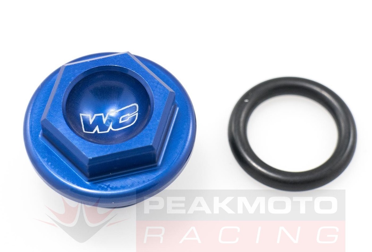 Works Connection 24-071 Blue Oil Filler Plug Honda CRF150F CRF250R