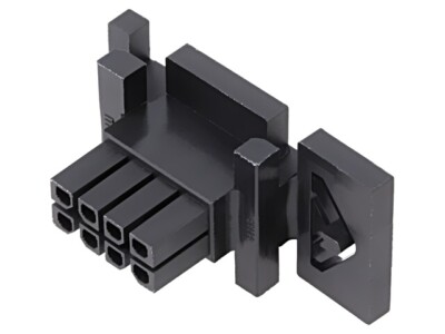 10X 44133-0800 Microfit 3.0 Floating Receptacle 8 Ckt MOLEX