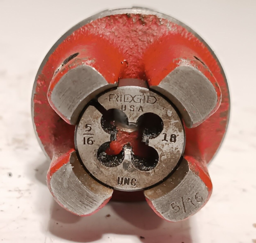 Ridgid 00-RB 5/16" UNC 18 Manual Ratcheted Pipe Threader Die Head - 第 1/6 張圖片