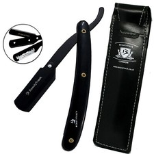 Black - Barber Salon Straight Cut Throat Shaving Razor Rasoirs Shavers Rasoi Set