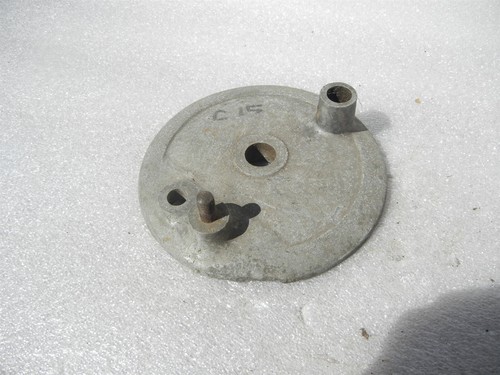 BSA C15 6" Front WHEEL hub & brake plate . PRE 65 TRIALS - Picture 2 of 5