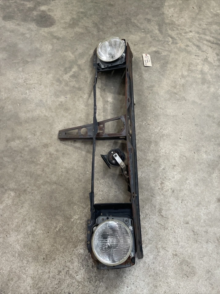 Volkswagen Jetta Golf 1987 radiador delantero núcleo soporte capó pestillo fabricante de equipos originales Foto 4 de 4