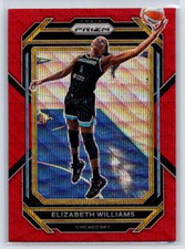 2023 Panini Prizm WNBA Elizabeth Williams #21 Ruby Wave Chicago Sky