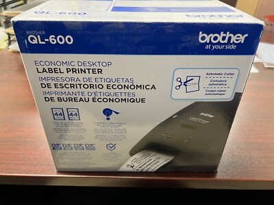 Brother QL-600 Desktop Label Printer, Single Color Printing