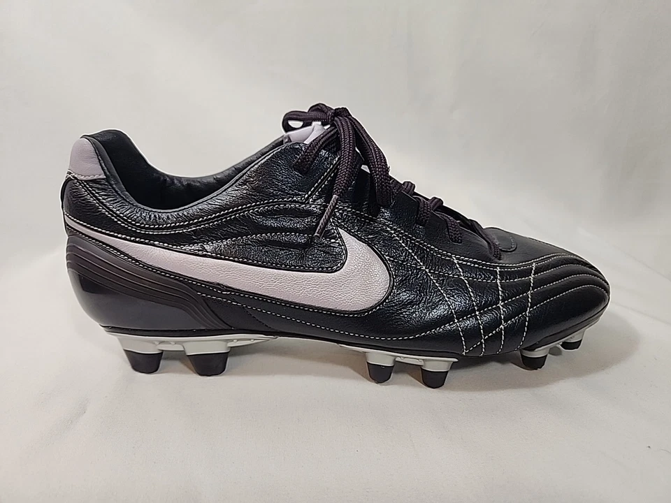 NIKE TIEMPO ZOOM AIR LEGEND I FG 311701 051 SOCCER CLEATS Women 10 US Vintage - Image 2 of 4