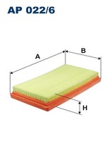 Filtron AP 022/6 Luftfilter For Fiat