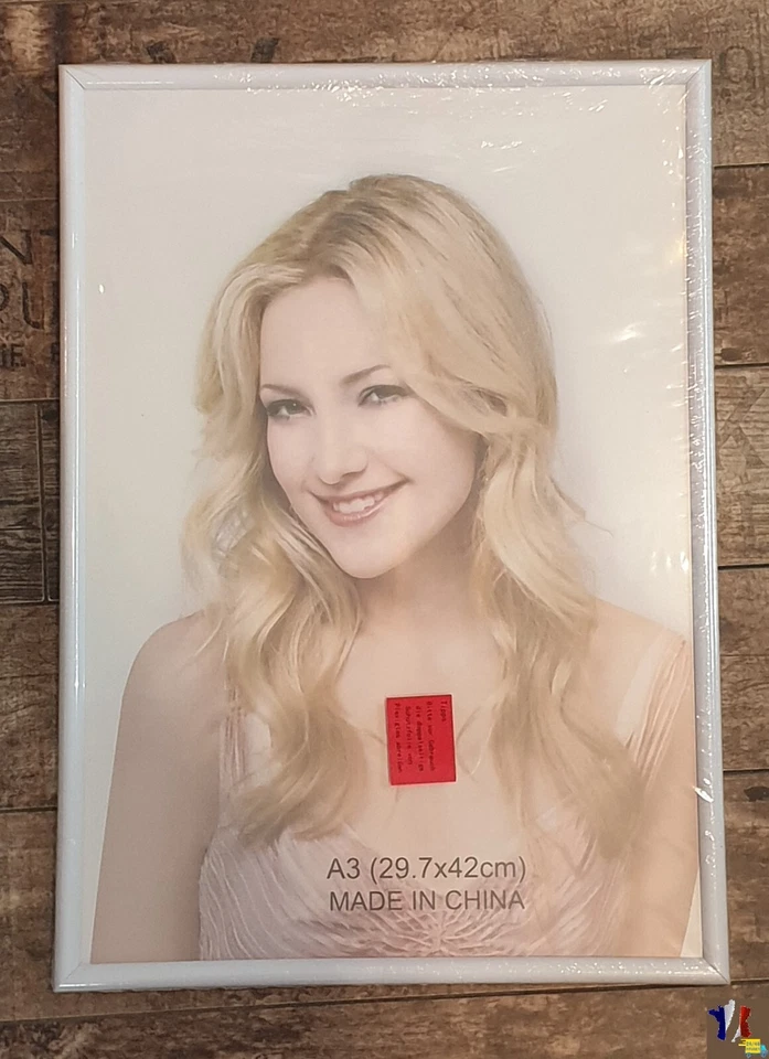 Cadre Photo "Plastique" Format A3 (29,7x42cm) Blanc - Photo 1/2