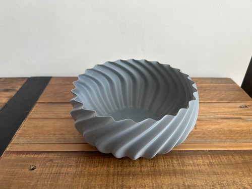 3D Printed Vase Bowl - Swirl Bowl - Ornamental Bowl - Decorative Bowl - Bowl - Picture 6 of 8