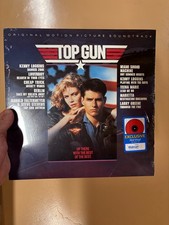 Top Gun LP Movie Soundtrack (Walmart Exclusive Red Vinyl)  New Mint