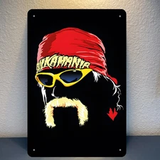 Vintage-Style Tin Metal Signs, 8x12 Inches – Rustic Iron Decor with "SUKAMANIA"