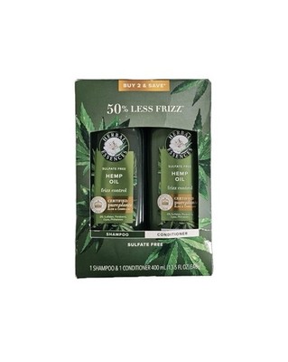 Herbal Essences Hemp & Aloe Frizz Control Shampoo and Conditioner, 13.5 fl oz