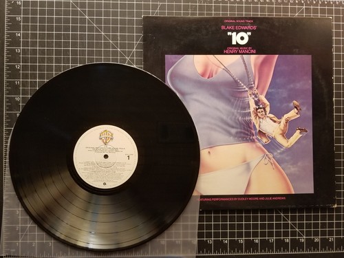 "10" Soundtrack LP 1979 VG+VG+ DUDLEY MOORE Bo Derek JULIE ANDREWS Blake Edwards - Picture 2 of 4