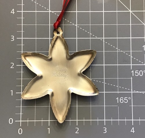 2001 LUNT STERLING SILVER ORNAMENT Annual Star - Picture 3 of 10