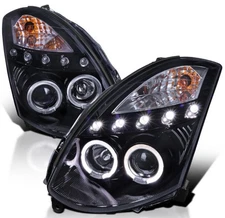 Spec D Tuning 2003-2007 Infiniti G35 Coupe Dual Projector Headlights ￼