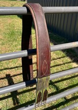 Dover Saddlery 52" Soft Brown Leather English Girth