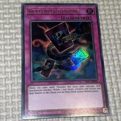 Yu-Gi-Oh! Kettenzerstörung PSV-DE006 25th Anniversary Ultra Rare Near Mint
