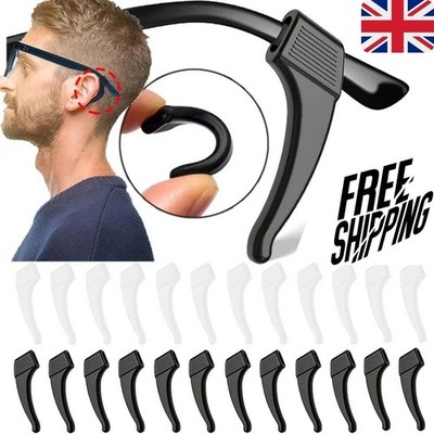 10 Paar Silikon Ohr Griff Brillenhaken Anti Rutsch Brillenhalter Brillen
