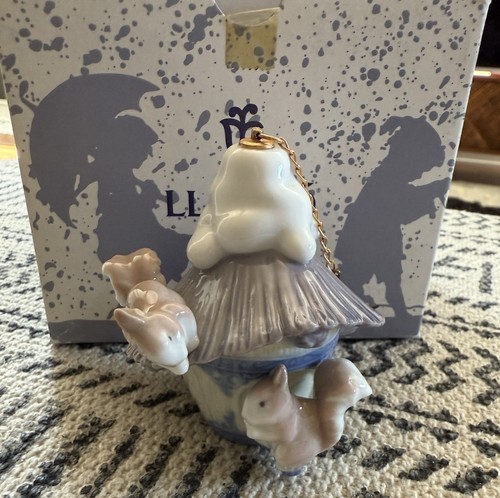 Lladro Unser Winterheim #6519 Ornament RAR Originalkarton KOSTENLOSER VERSAND B16