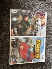 Wii Games Two Pack Monster Jam Path Of Destruction And Monster 4x4 World Circuit