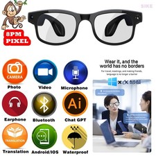 Smart glasses for drivers, anti-blue light Bluetooth sunglasses Popula