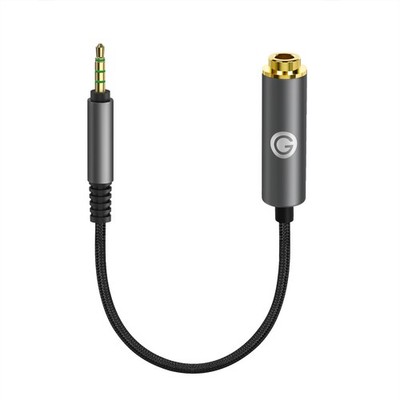 Geekria 2.5mm TRRS Balanced Male to 4.4mm Balanced Female Adapter Cable