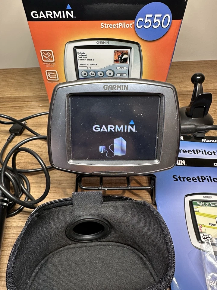 Garmin StreetPilot C550 Automotive Navigation System with Box - Image 2 of 4