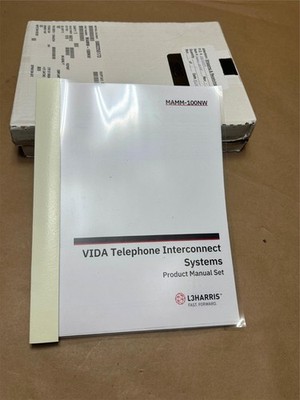 L3 Harris VIDA Telephone Interconnect Systems Manual Set VTI MAMM-100NW