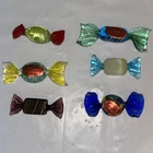 Vintage Handmade Murano Lot Of 6 Hand Blown Art Glass Candy Pieces