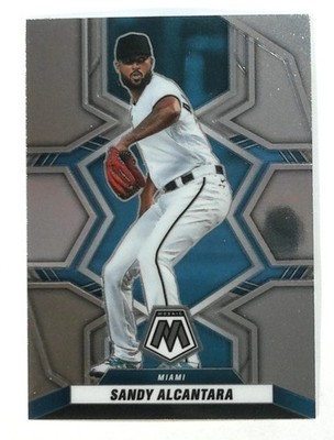 2022 Panini Mosaic #117 Sandy Alcantara Miami Marlins Baseball