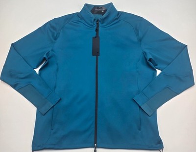 Greyson Sequoia Full Zip Jacket XL Salamander Blue NWT Performance Stretch Golf