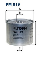 Kraftstofffilter Filtron Pm 819 Anschraubfilter FüR Ford Opel Audi Vw Fiat T3 2
