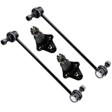4x Front Lower Ball Joint Sway Bar End Link Fits Toyota Corolla, Prius, Matrix