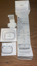 Apple AirPods Pro 3 Bluetooth In-Ear Earbuds White w/ Charging Case Box Receipt