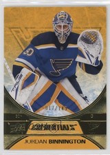 2021-22 Upper Deck Credentials Orange 17/149 Jordan Binnington #50 08a0