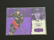Stanislav Svozil 2023-24 Upper Deck Ice Purple Rookie Card # 102