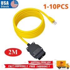 Enet Ethernet Cable For Bmw Obd Icom E-sys Ista Bimmercode F-series Obd2 Cable