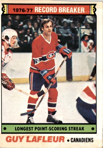 Guy Lafleur #216 card