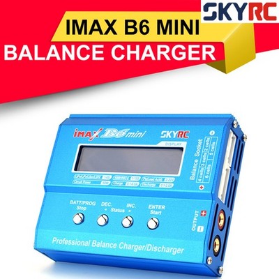 SKYRC iMAX B6 Mini 60W Balance Ladegerät für 1-6S LiPo LiFe NiMh Nicd RC Akku