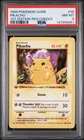 1999 POKEMON BASE SET 1ST EDITION-RED CHEEKS #58 PIKACHU PSA 8
