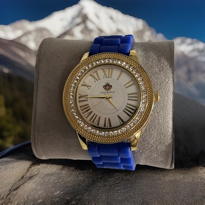 Working! Louis Richard Rhinestone Bezel Watch louis richard watch women, Silver face, Gold Romance,fLuted  main image 4