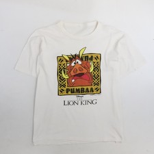 Vintage The Lion King Pumbaa Disney T-Shirt Size Large