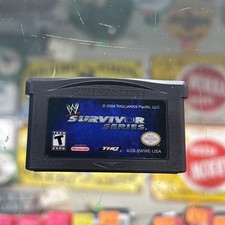 GameBoy Advance: WWE Survivor Series Nintendo gba Wrestling Sports Tested