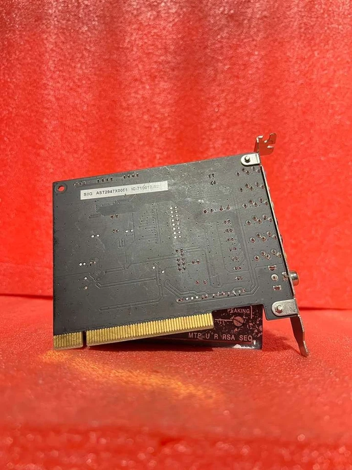 SIIG SoundWave PCI (IC710012) Sound Card 7.1 - Image 2 of 3